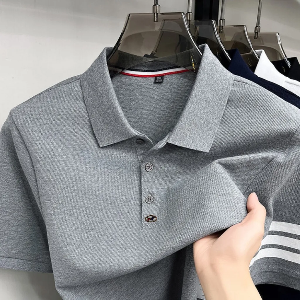 🌹 🌹 P145 26 Quality POLO ， ，100% Breathable ， LOGO， ⚡️ T ⚡️ ， ！Sizes：M-4XL（ 210 、 。
